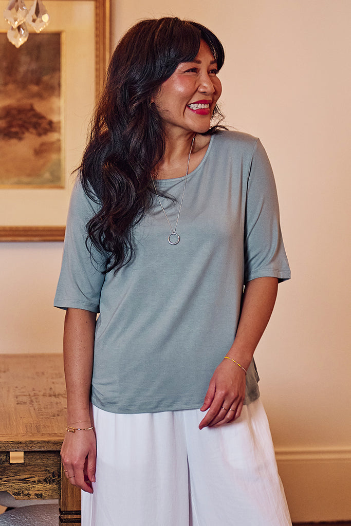 Sophie Top - Steel Blue