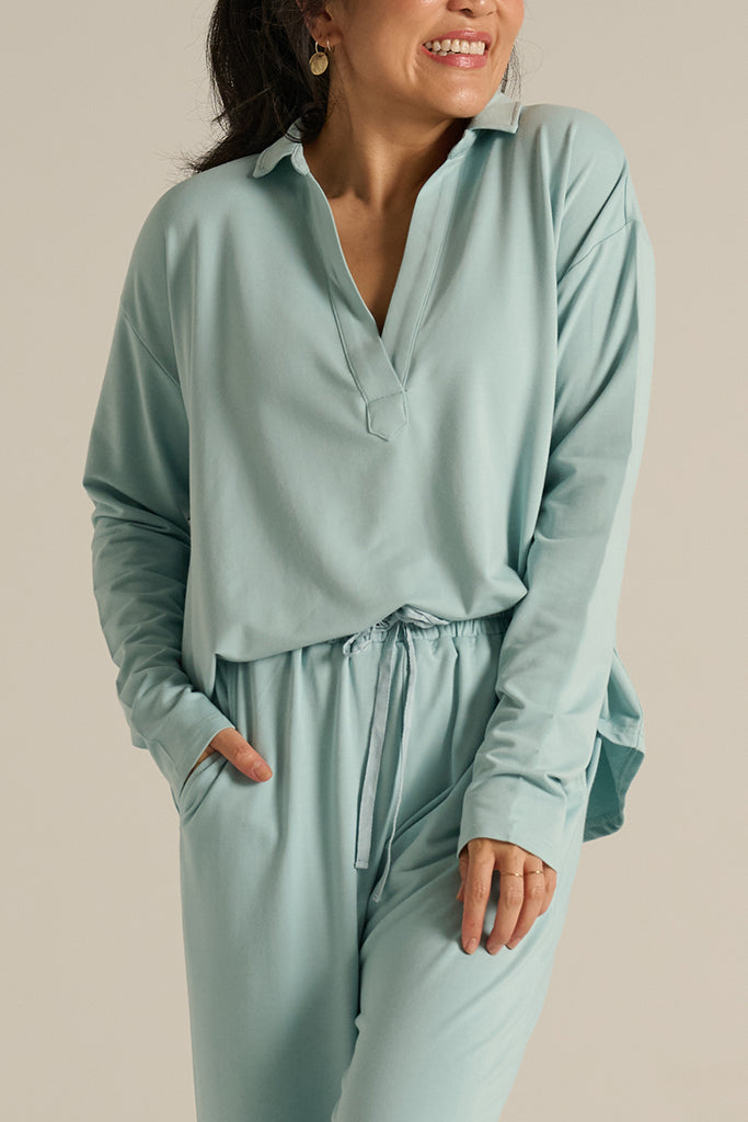 Stevie Top - Aquamarine