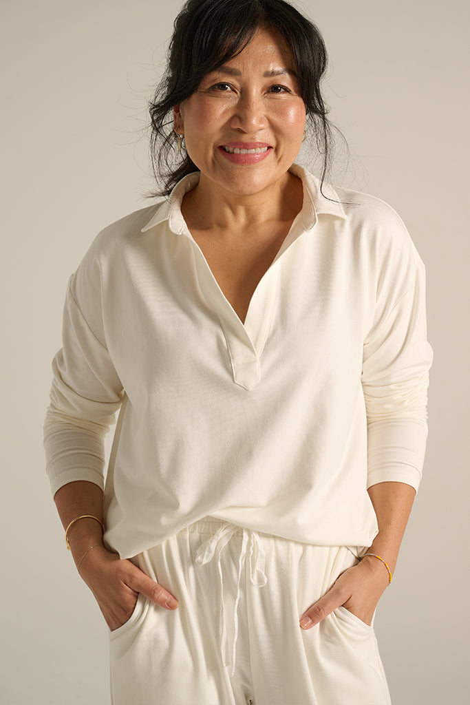 Stevie Top - Soft White