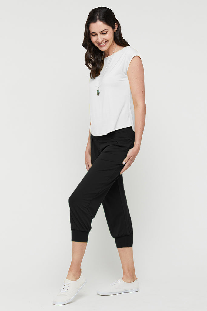 Summer Slouch Pant - Vintage Black