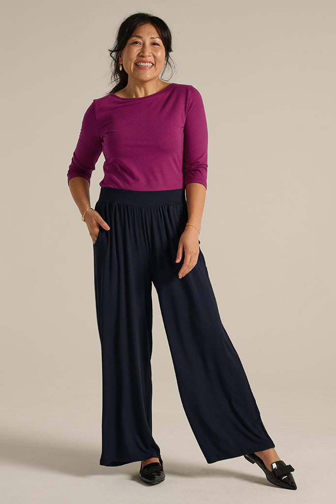Tilly Pants - Dark Navy