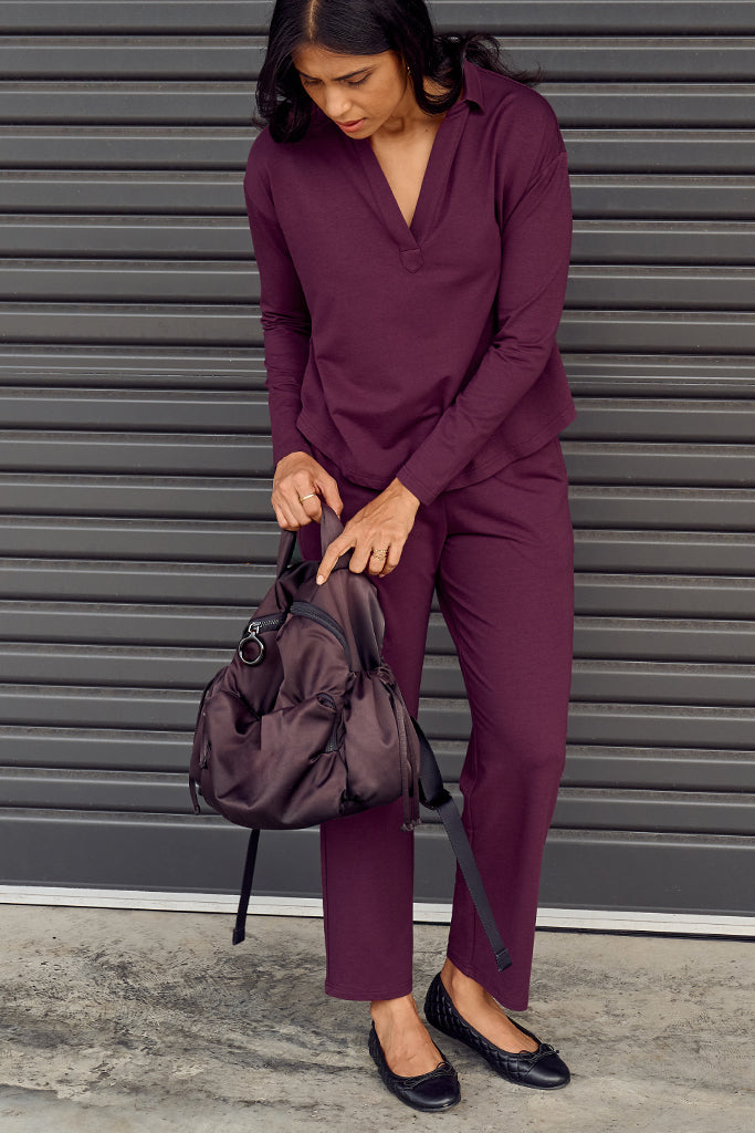 Tokyo Travel Set - Burgundy