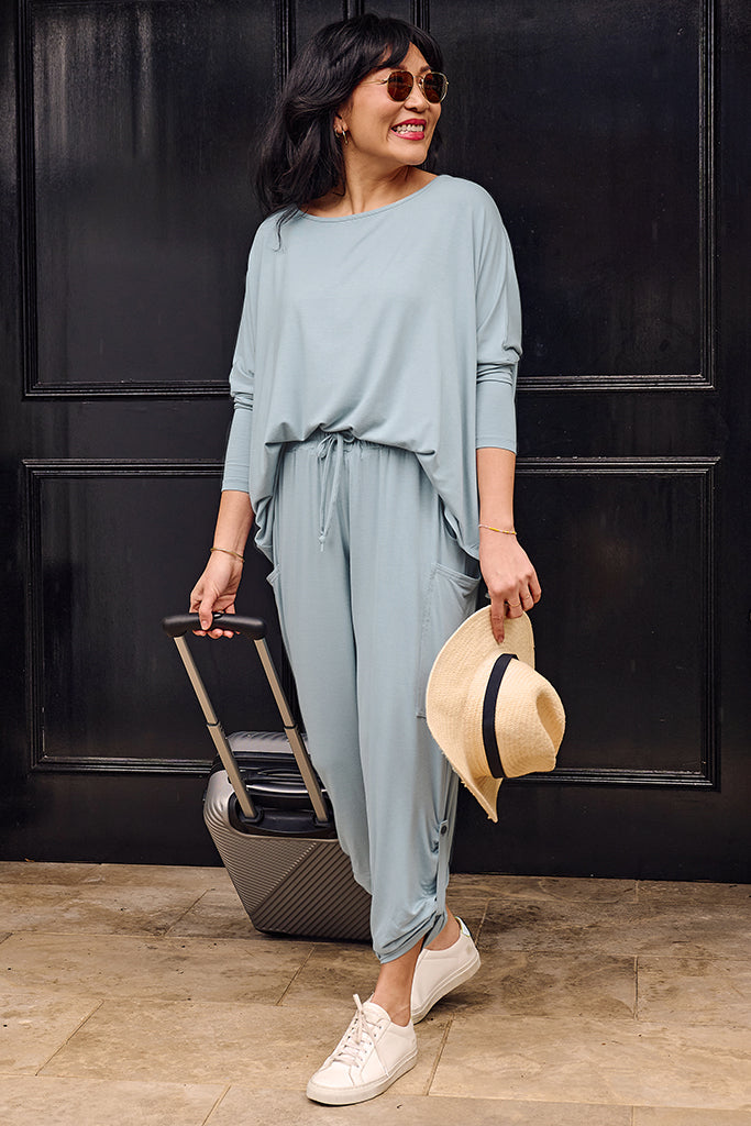 Relax Boatneck - Steel Blue
