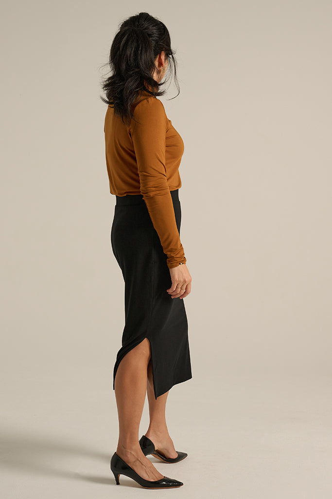 Bamboo Turtle Neck - Ginger