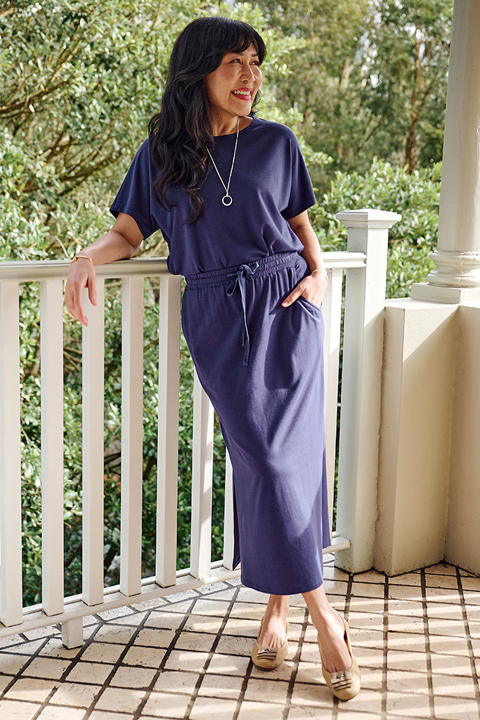 Voyager Skirt - Indigo