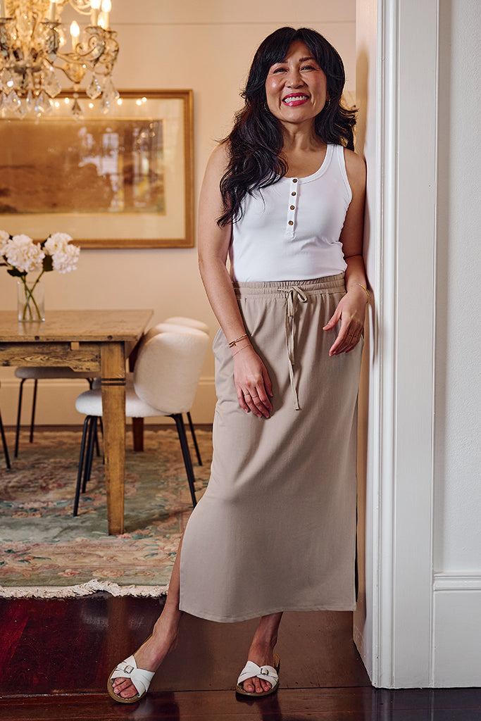 Voyager Skirt -Taupe