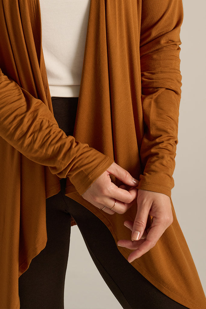 Waterfall Cardigan - Ginger