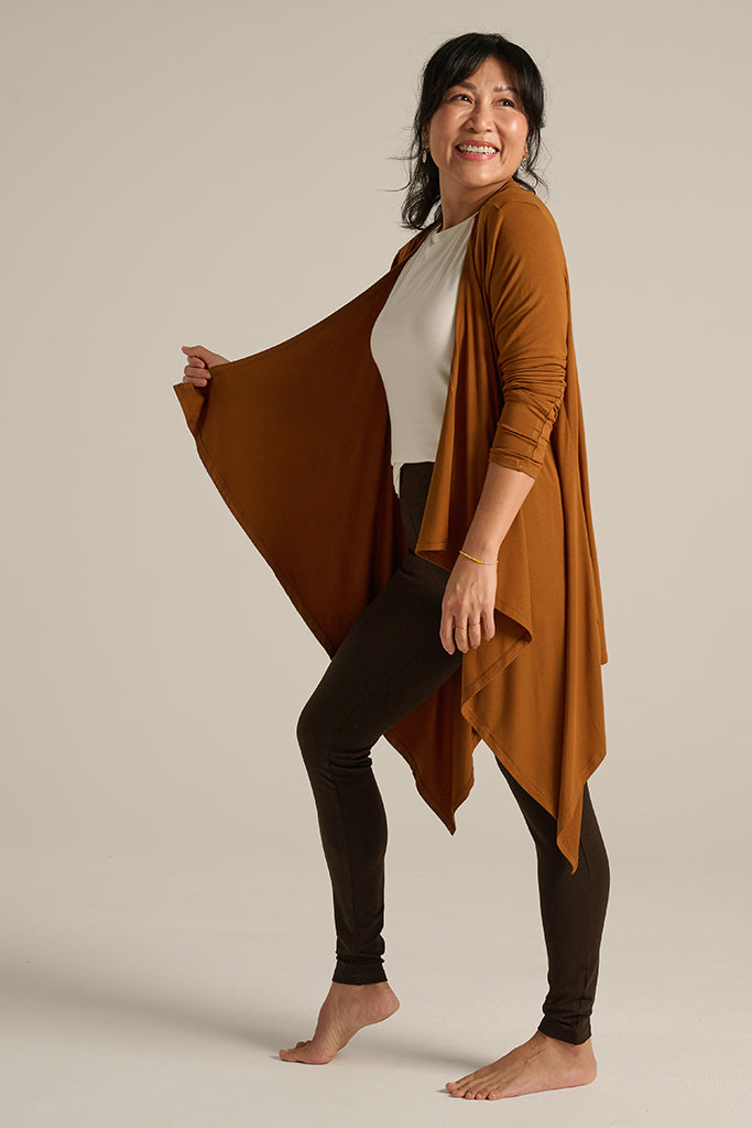 Waterfall Cardigan - Ginger