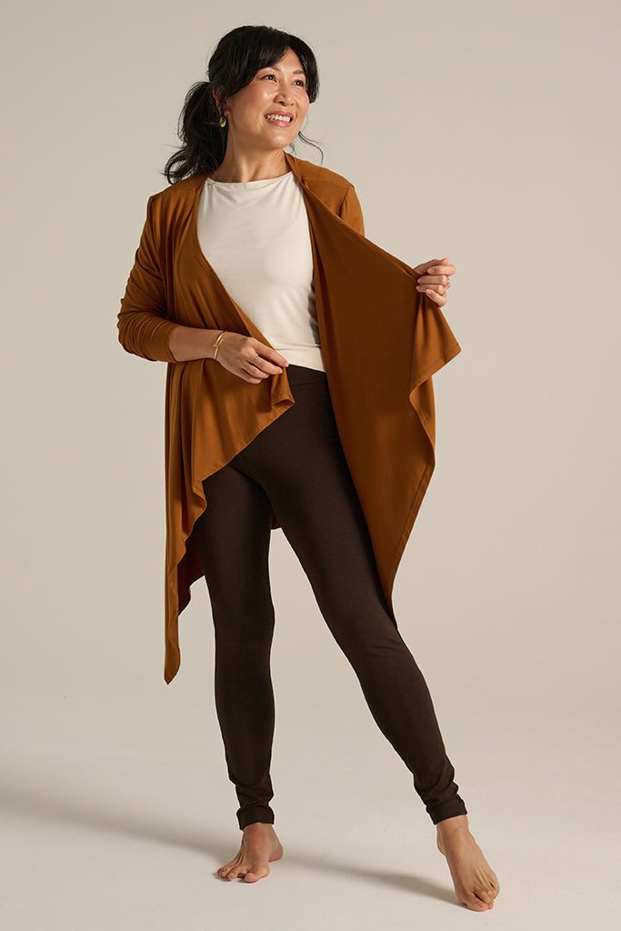 Waterfall Cardigan - Ginger