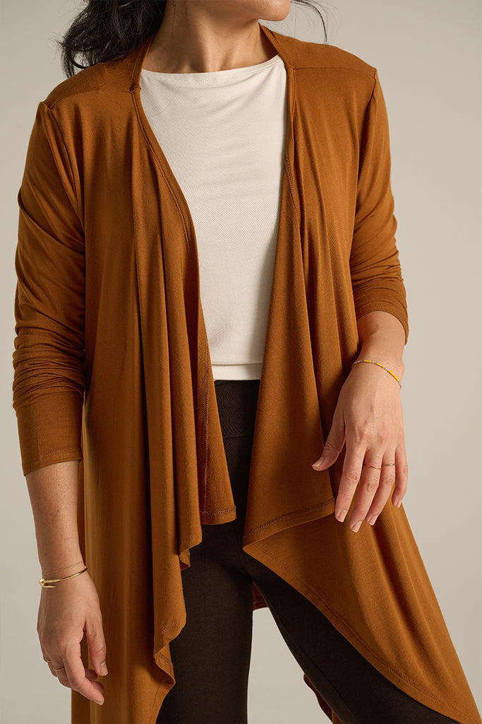 Waterfall Cardigan - Ginger