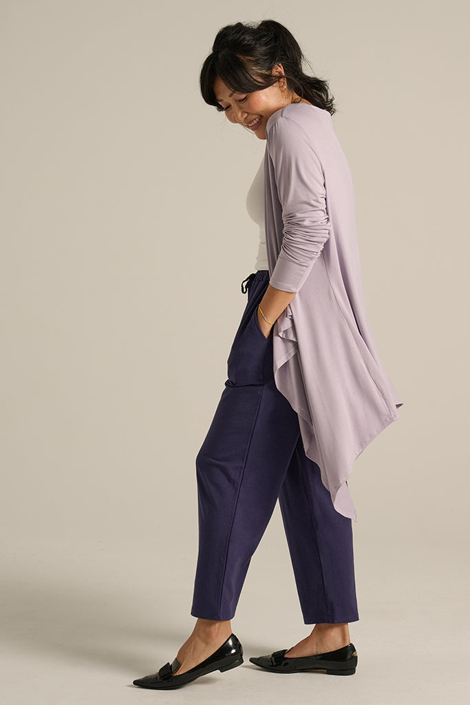 Waterfall Cardigan - Lavender