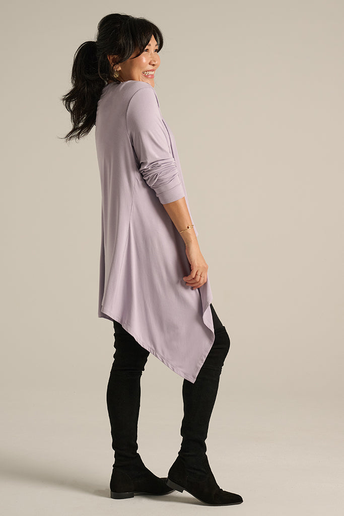 Waterfall Cardigan - Lavender