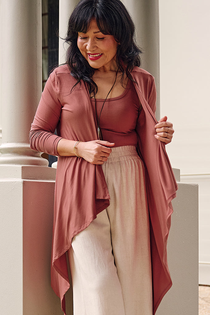 Waterfall Cardigan - Marrakesh