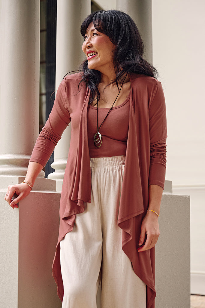 Waterfall Cardigan - Marrakesh