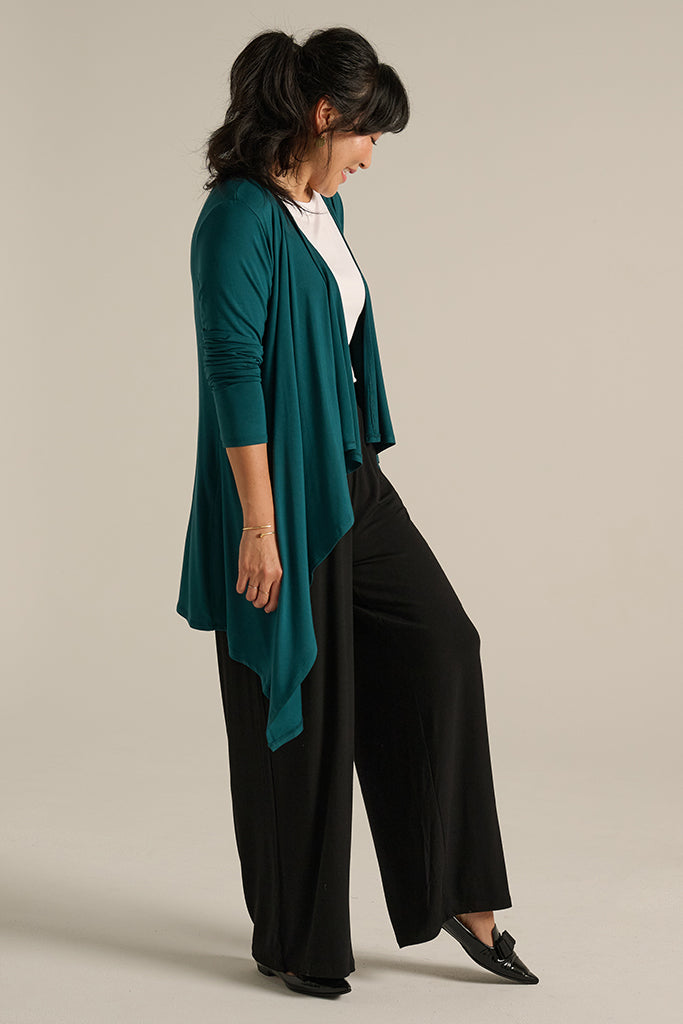 Waterfall Cardigan - Pine
