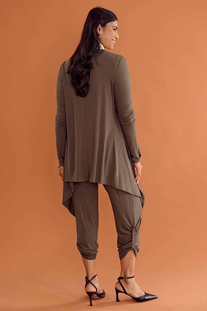 Waterfall Cardigan - Slate