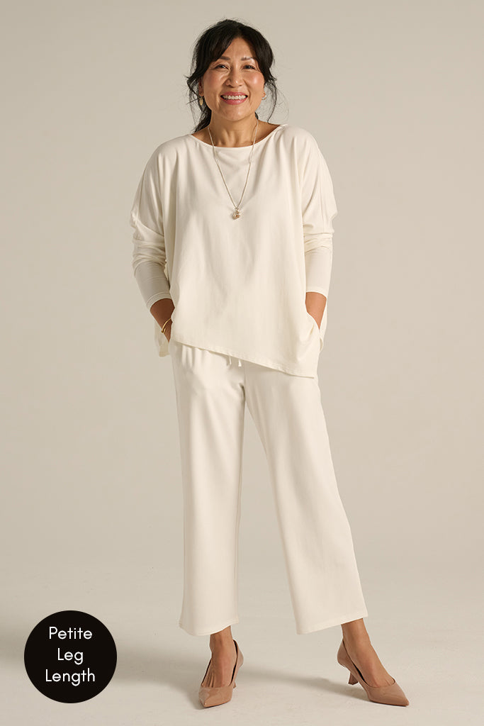 Brooklyn Travel Set in Petite - Soft White