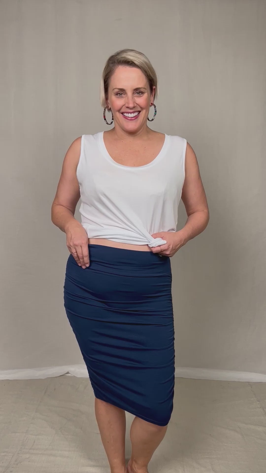 bamboo ruched skirt how to wear
