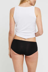 Bamboo Hipster Briefs - Black