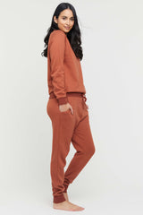 Bamboo Slouch Trackpant - Spice