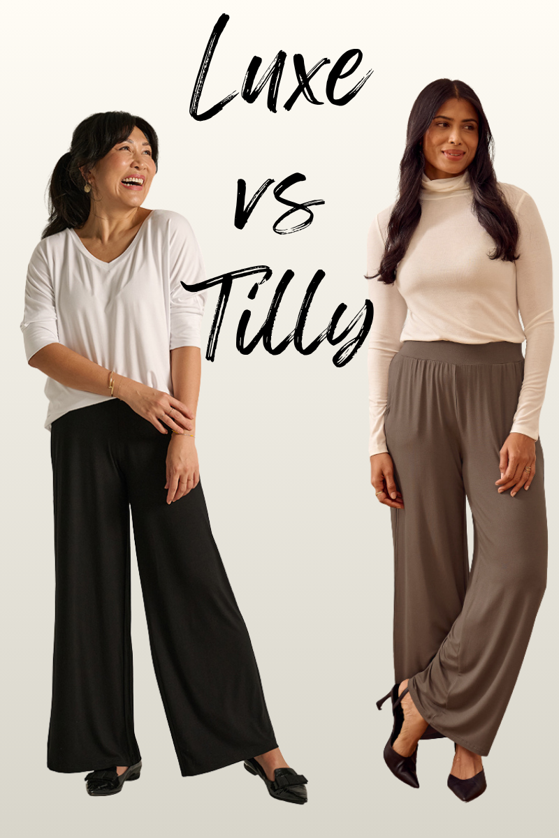 How to choose bamboo wide leg pants