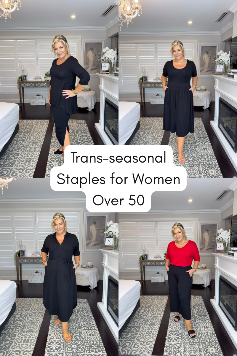 Trans-Seasonal Staples for Women Over 50