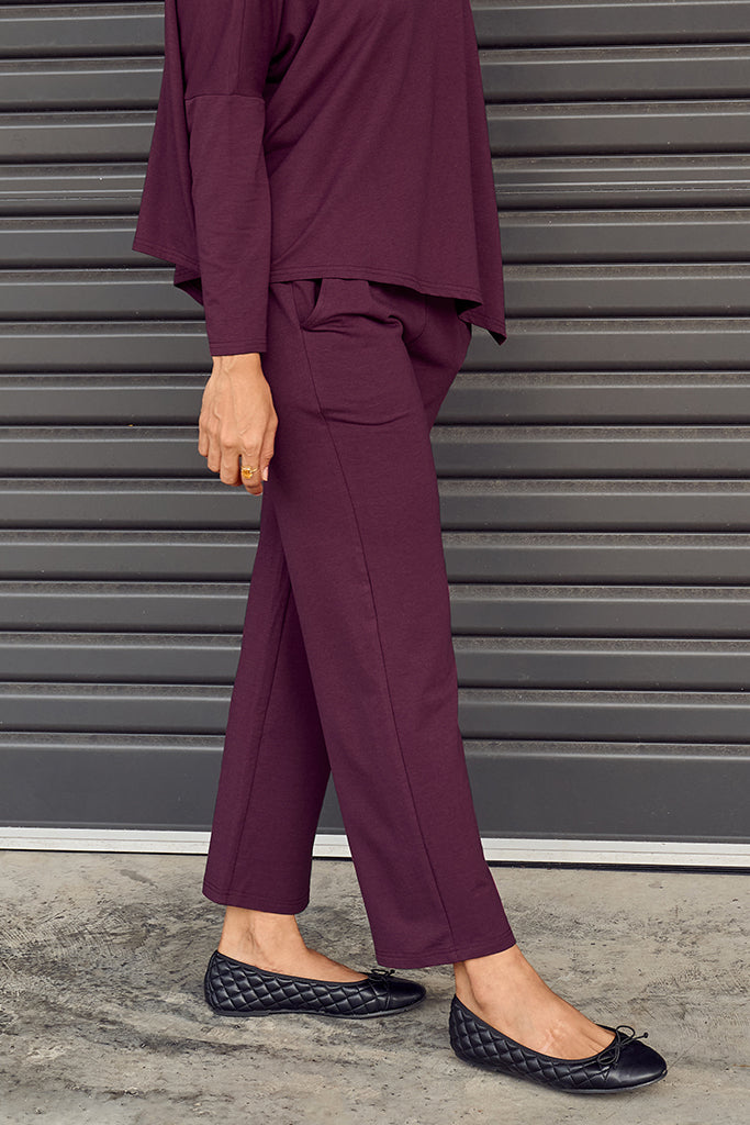 Brooklyn Travel Set - Burgundy