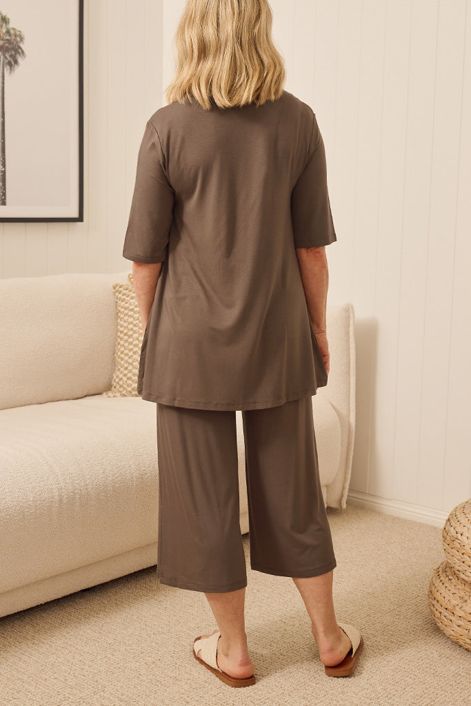 Carter Tunic Top - Slate