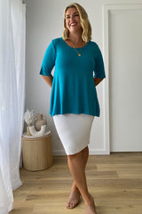 Carter Tunic Top - Teal