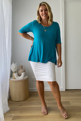 Carter Tunic Top - Teal