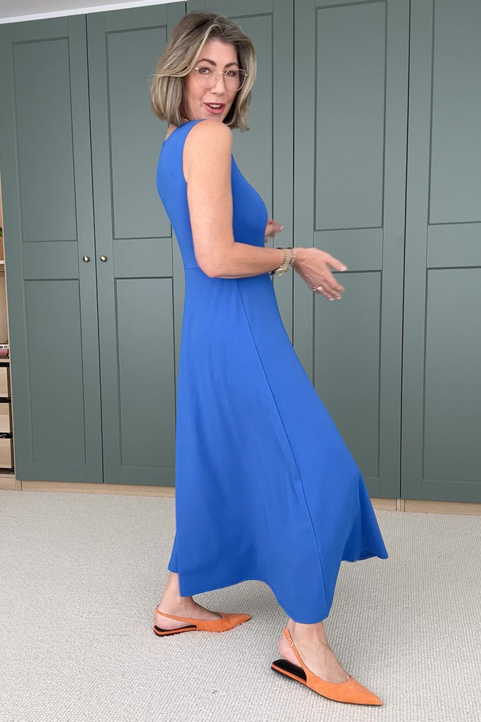 Charlotte Dress - Cobalt