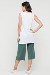 Bamboo Culottes - Silver Pine