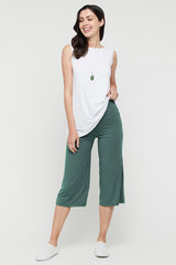 Bamboo Culottes - Silver Pine