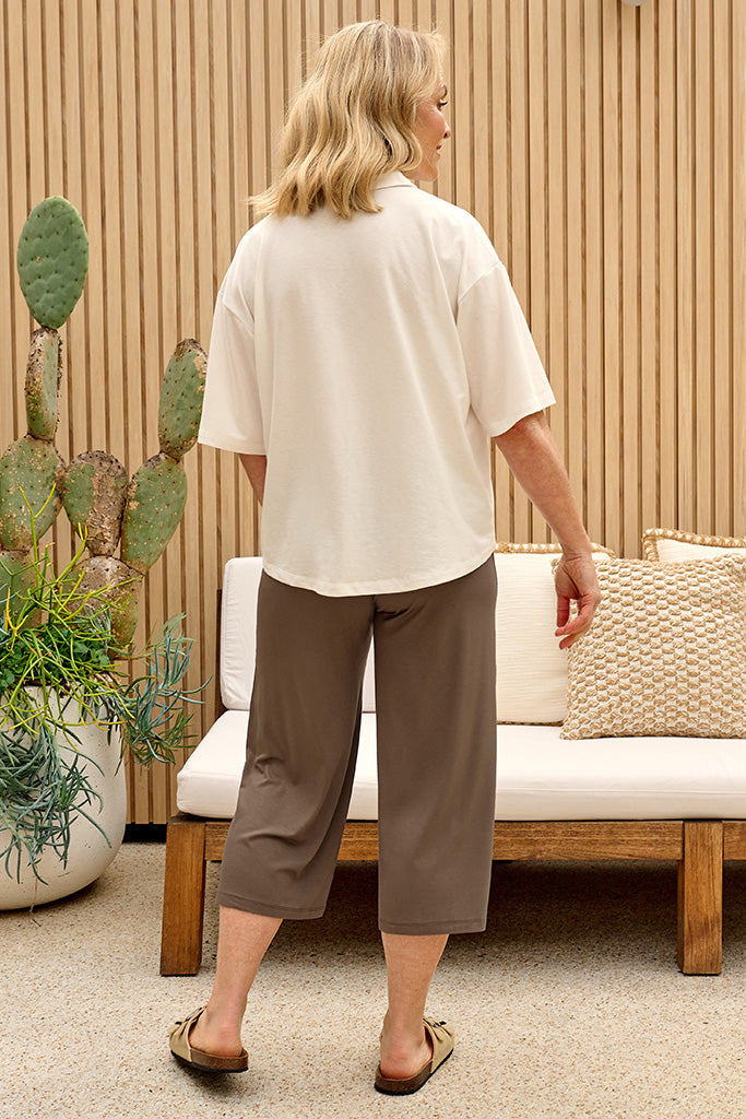 Bamboo Culottes - Slate