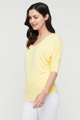 Dolman Sleeve Top - Limoncello