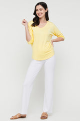 Dolman Sleeve Top - Limoncello