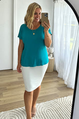 Eadie Top - Teal