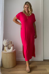 Elsie Dress - Magenta