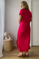 Elsie Dress - Magenta