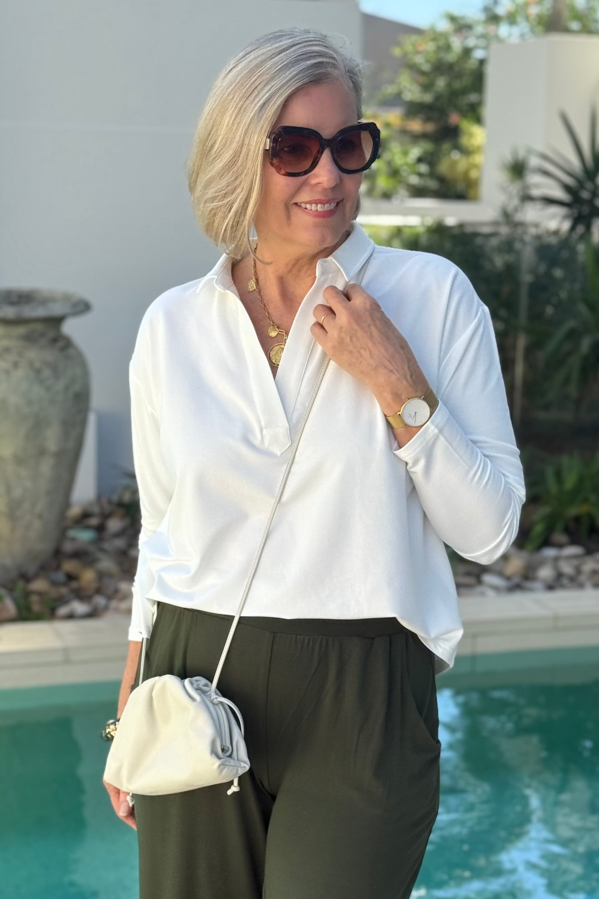 Stevie Top - Soft White