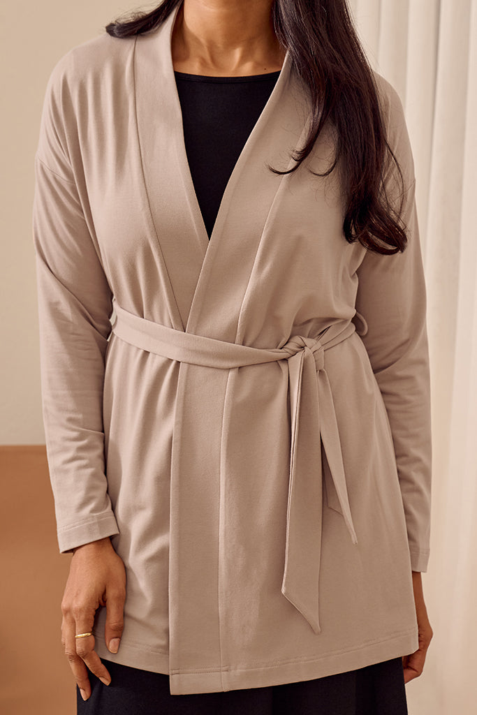 Jamie Cardigan - Taupe