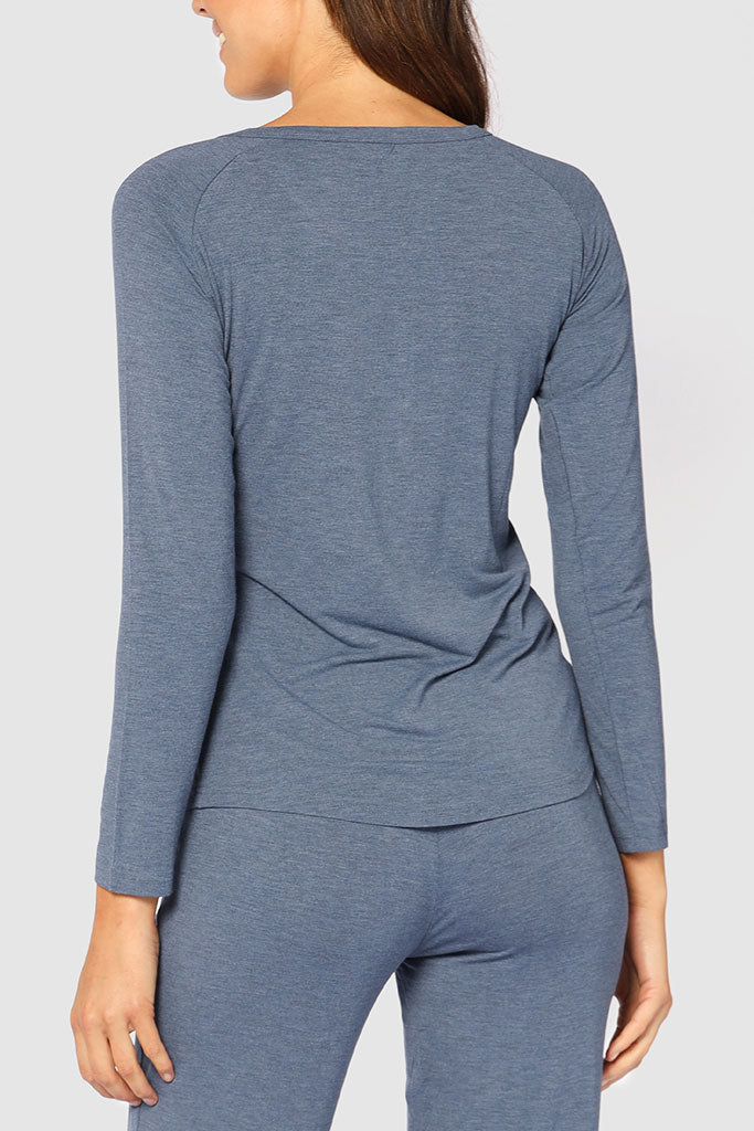 Henley PJ Set - Twilight
