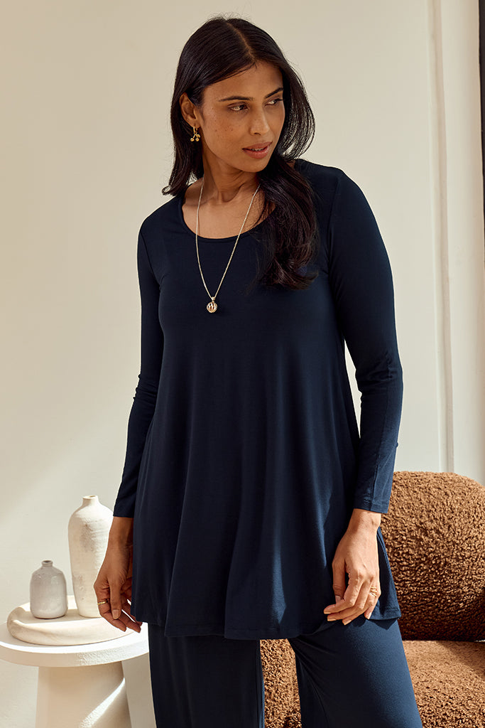 Leanne Tunic - Dark Navy