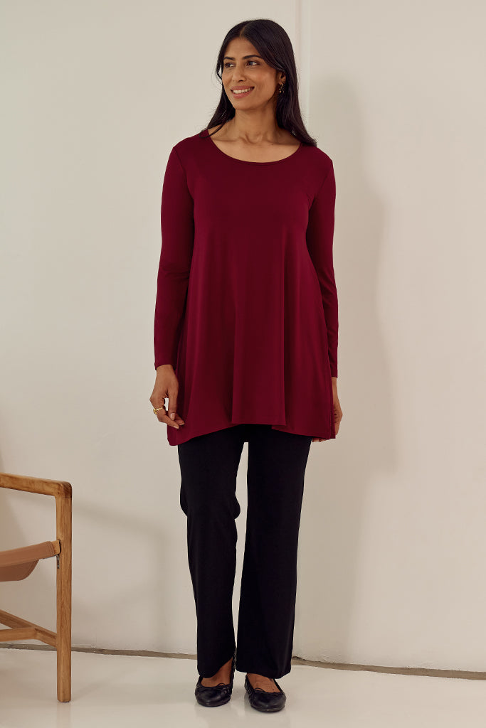 Leanne Tunic - Rich Red