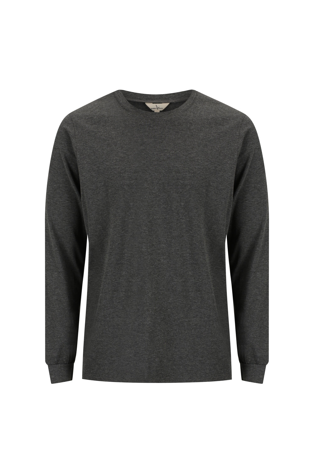 Men's Long Sleeve Crew Neck - Charcoal