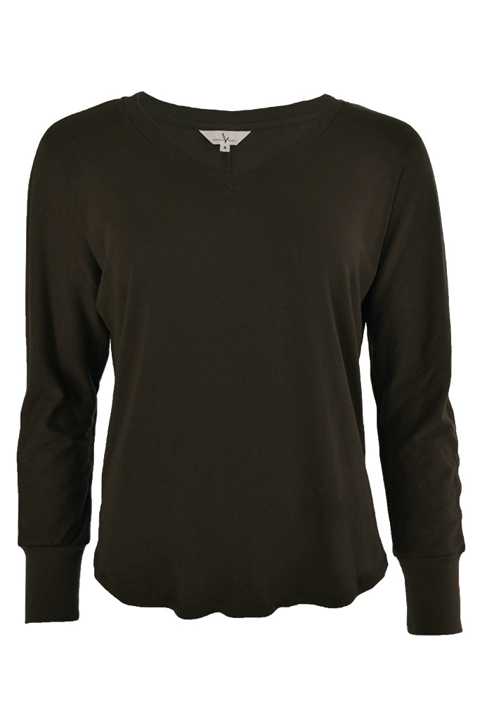 Nell Dolman Sleeve Knit Top - Deep Forest