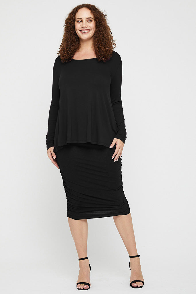Paige Top - Vintage Black