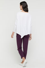 Peggy Bamboo Trouser - Plum