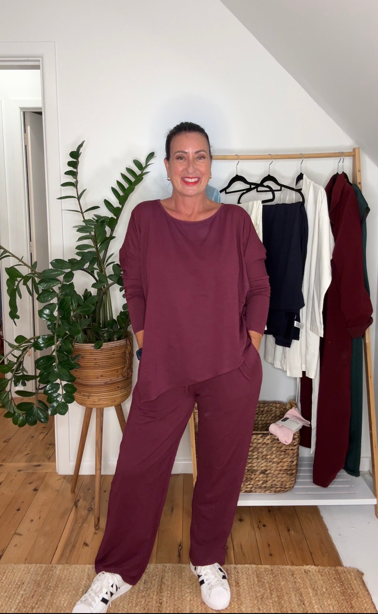 Brooklyn Travel Set - Burgundy