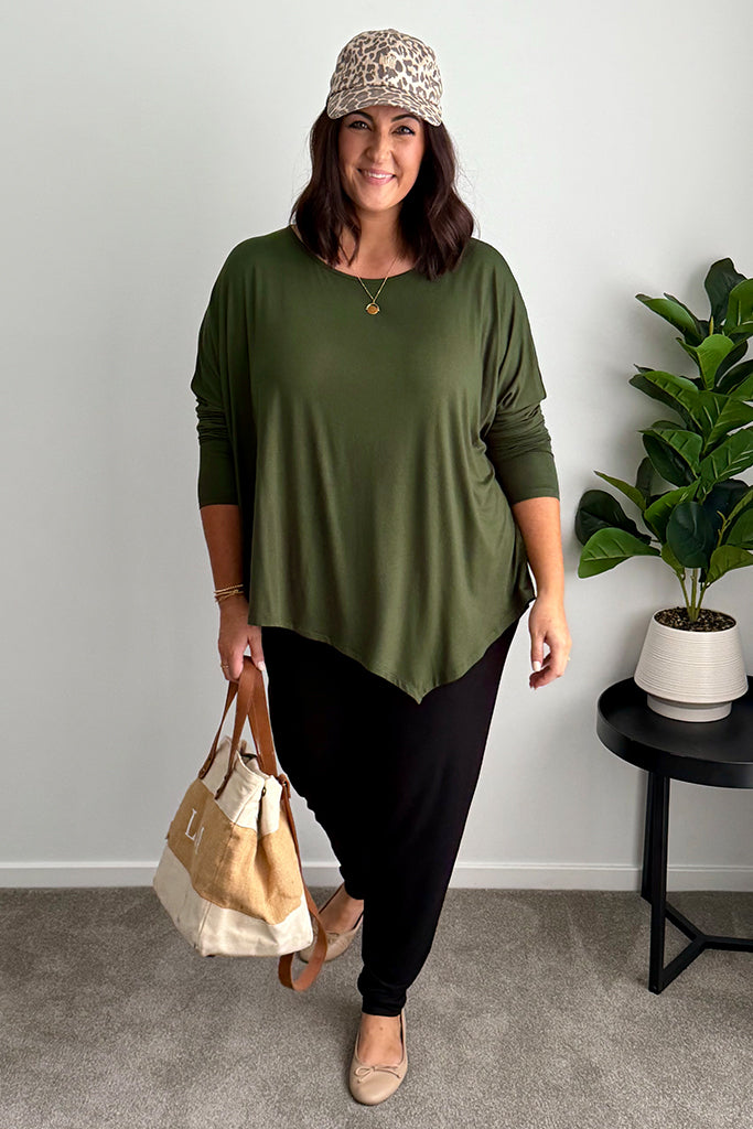 Relax Boatneck - Moss